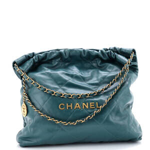 Chanel Medium 22 Chain Hobo Quilted Calfskin
